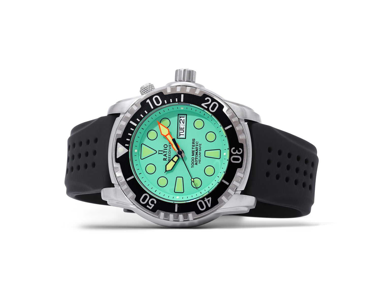 Ratio FreeDiver Helium-Safe 1000M Sapphire Automatik 1068HA90-34VA-MGRN Herrenuhr