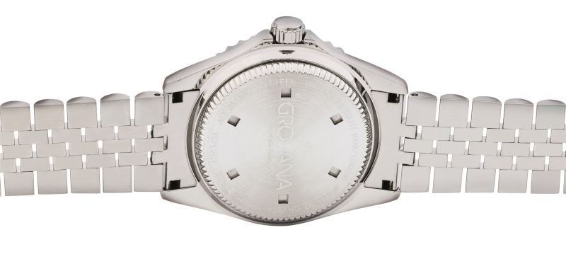 Grovana Key West Celebration Edelstahl Ice Blaues Zifferblatt Automatik Taucher 1571.2231 300M Herrenuhr