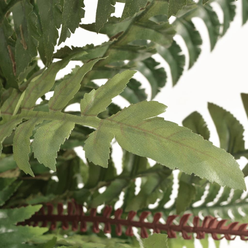 Artificial Fern Plant with Pot, 50 cm Green