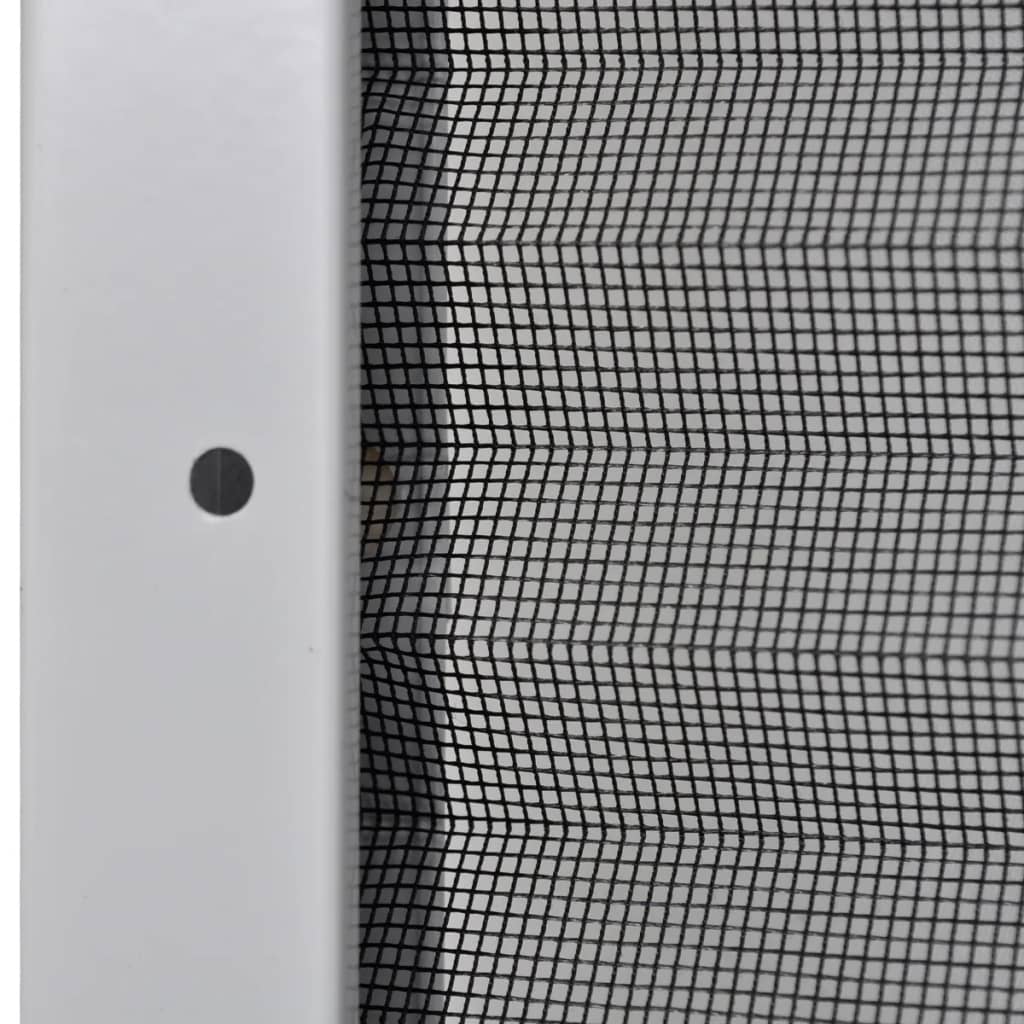 Insect Screen Pleated Blind for Window Aluminum 60x80 cm