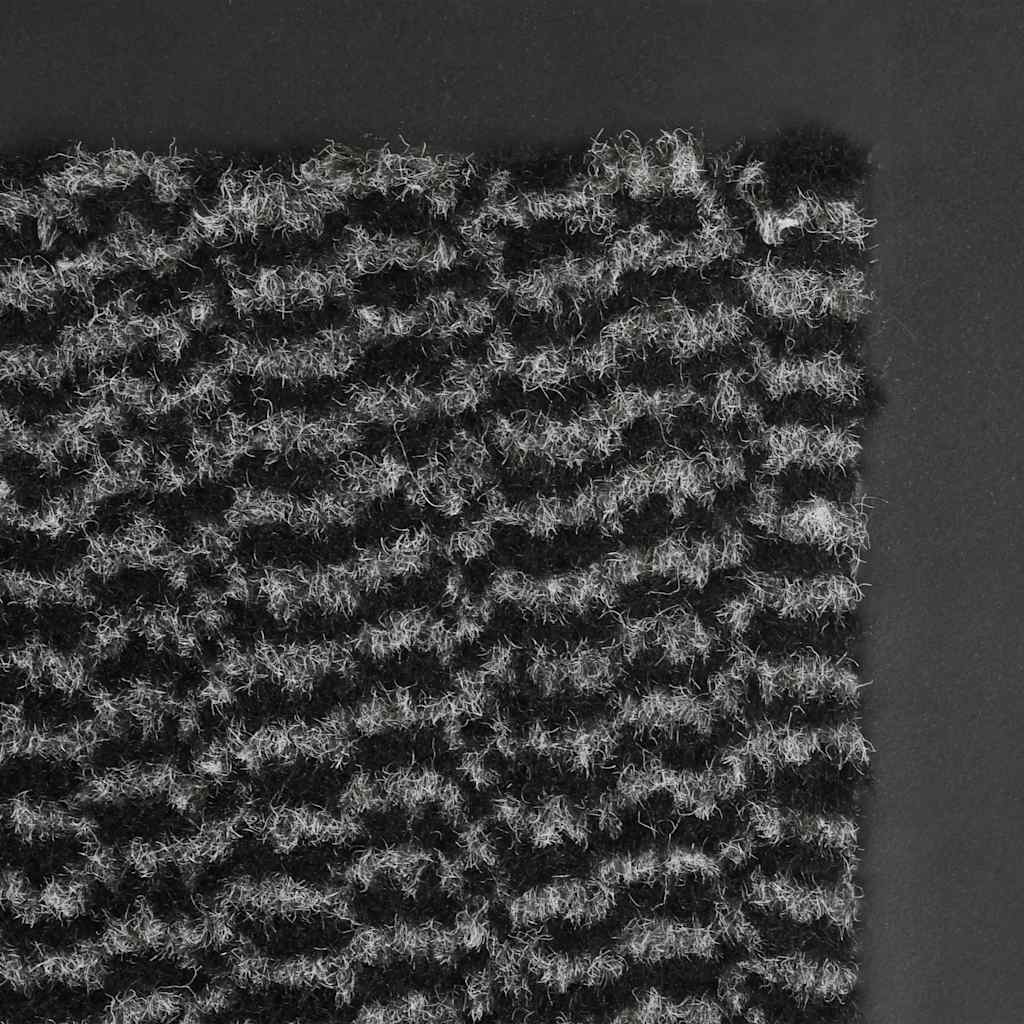 Paillasson rectangulaire tufté 40x60 cm anthracite
