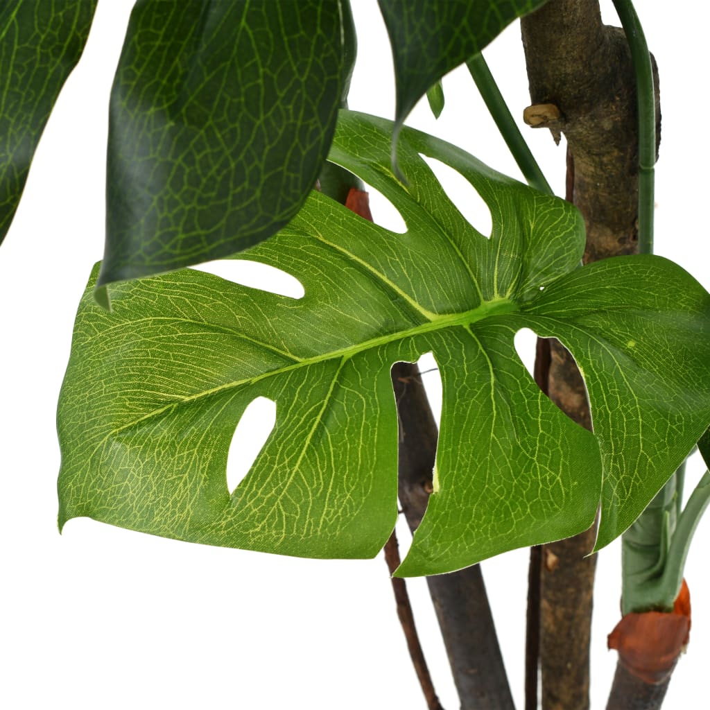 Artificial Monstera Deliciosa with Pot, 170 cm, Green