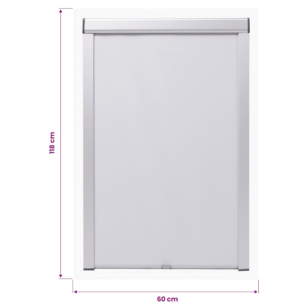 Blackout Blind White MK06
