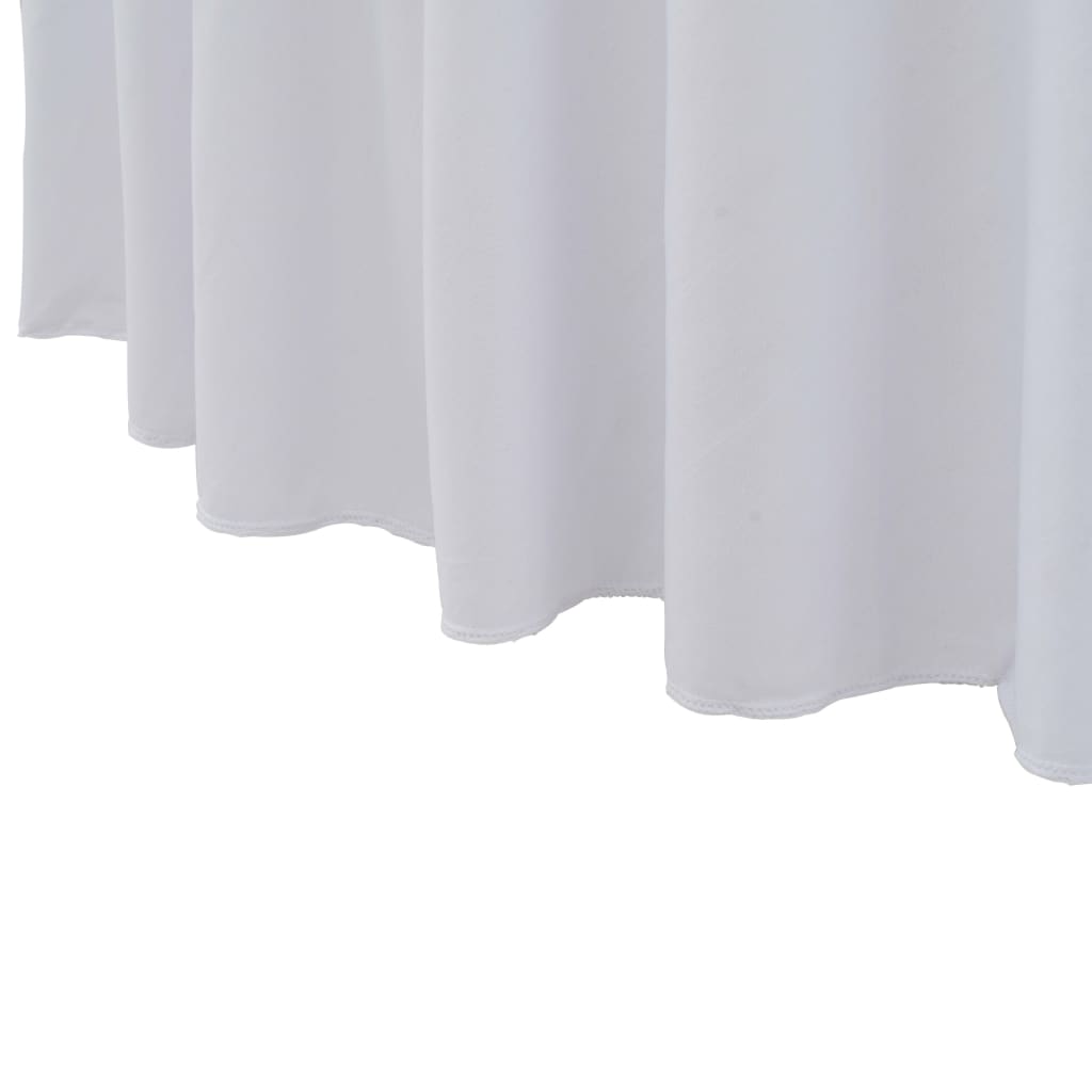 2 nappes extensibles avec bord blanc 120x74 cm