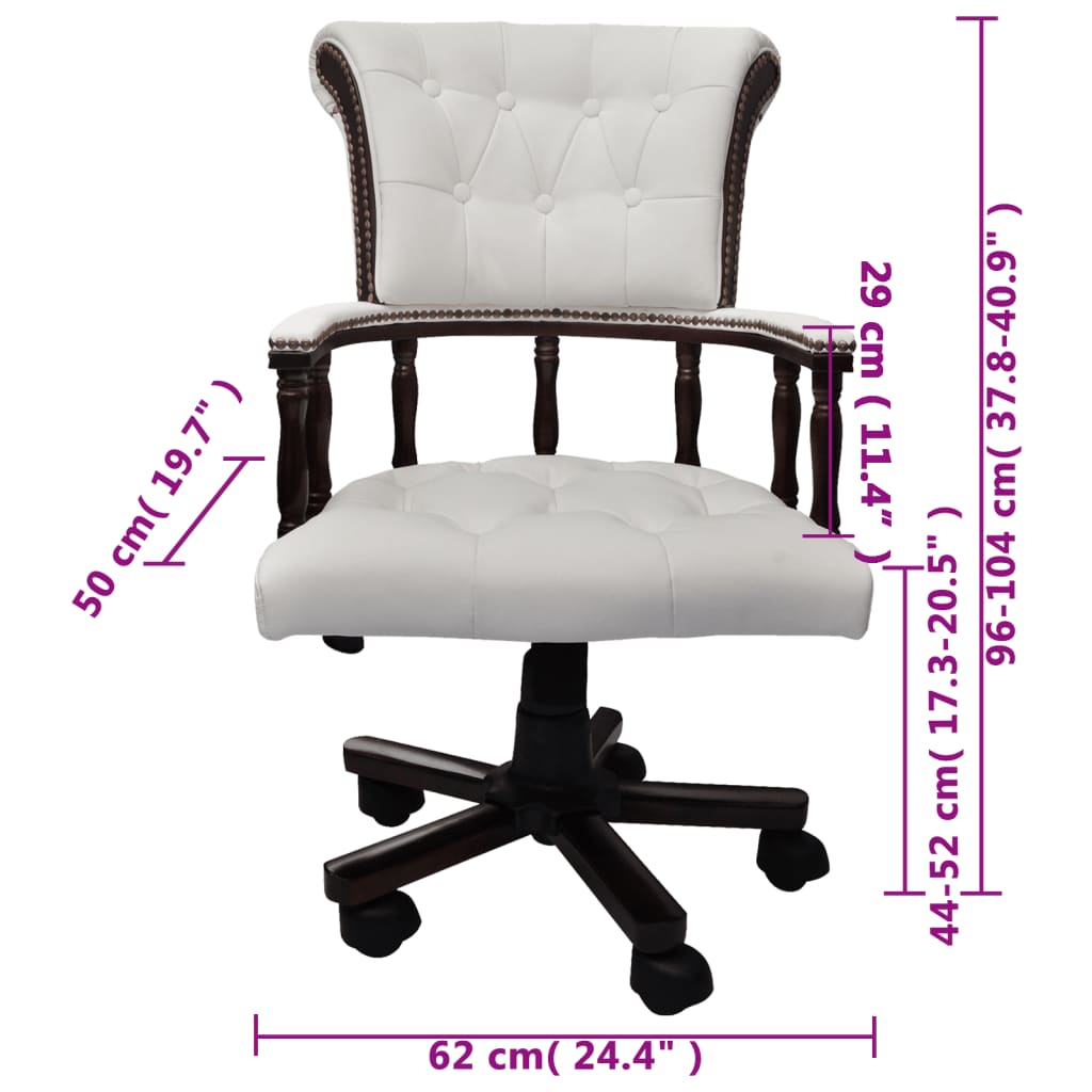 Office Swivel Chair White