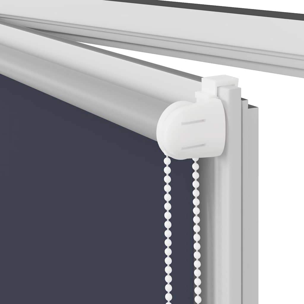 Blackout Roller Blind 144.4 x 175 cm, Fabric Width 140 cm, Navy Blue