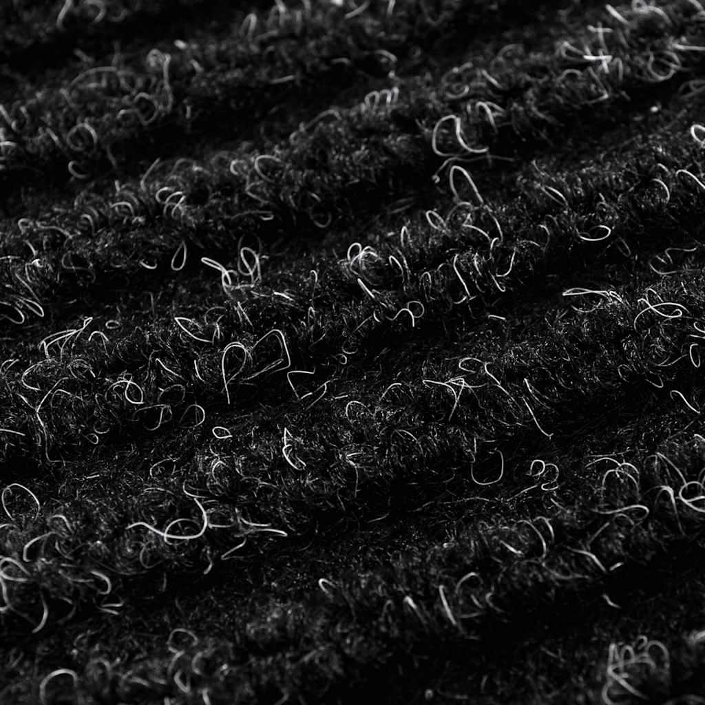 Doormat Black 90 x 150 cm PVC