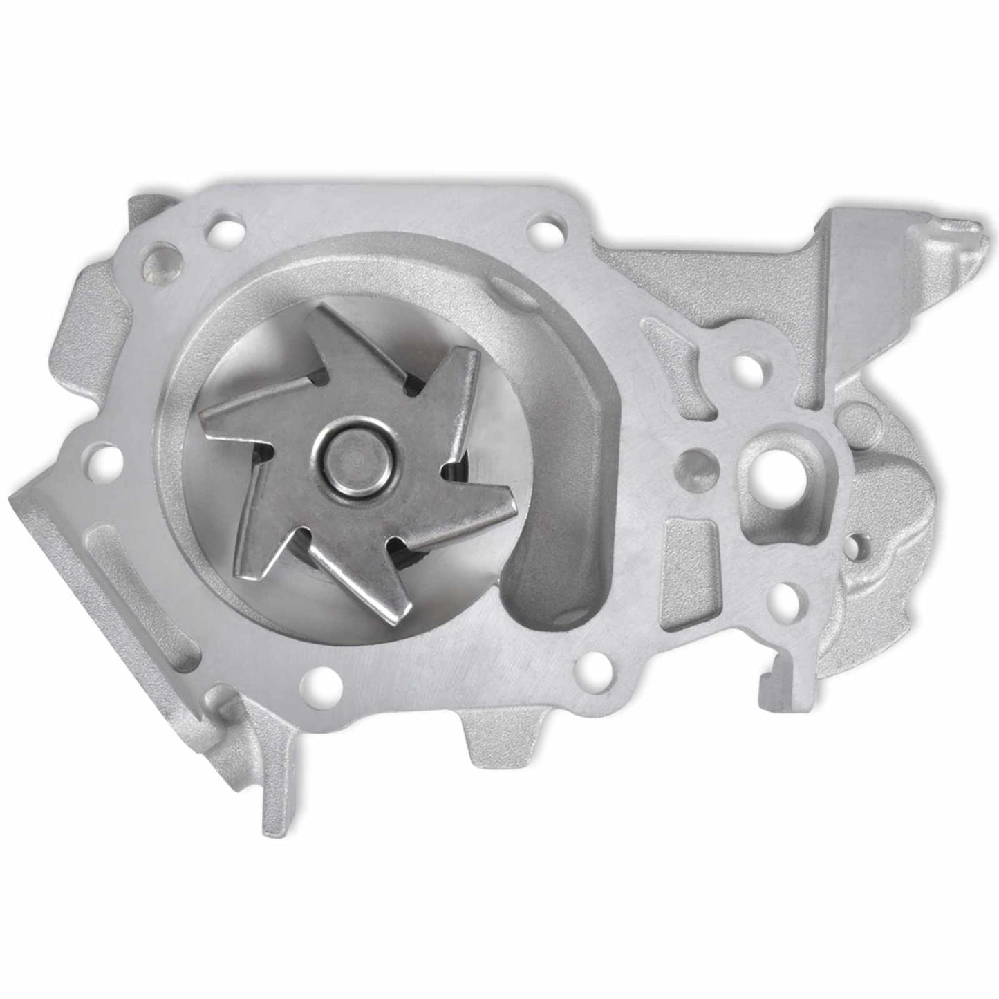 Water pump silver metal