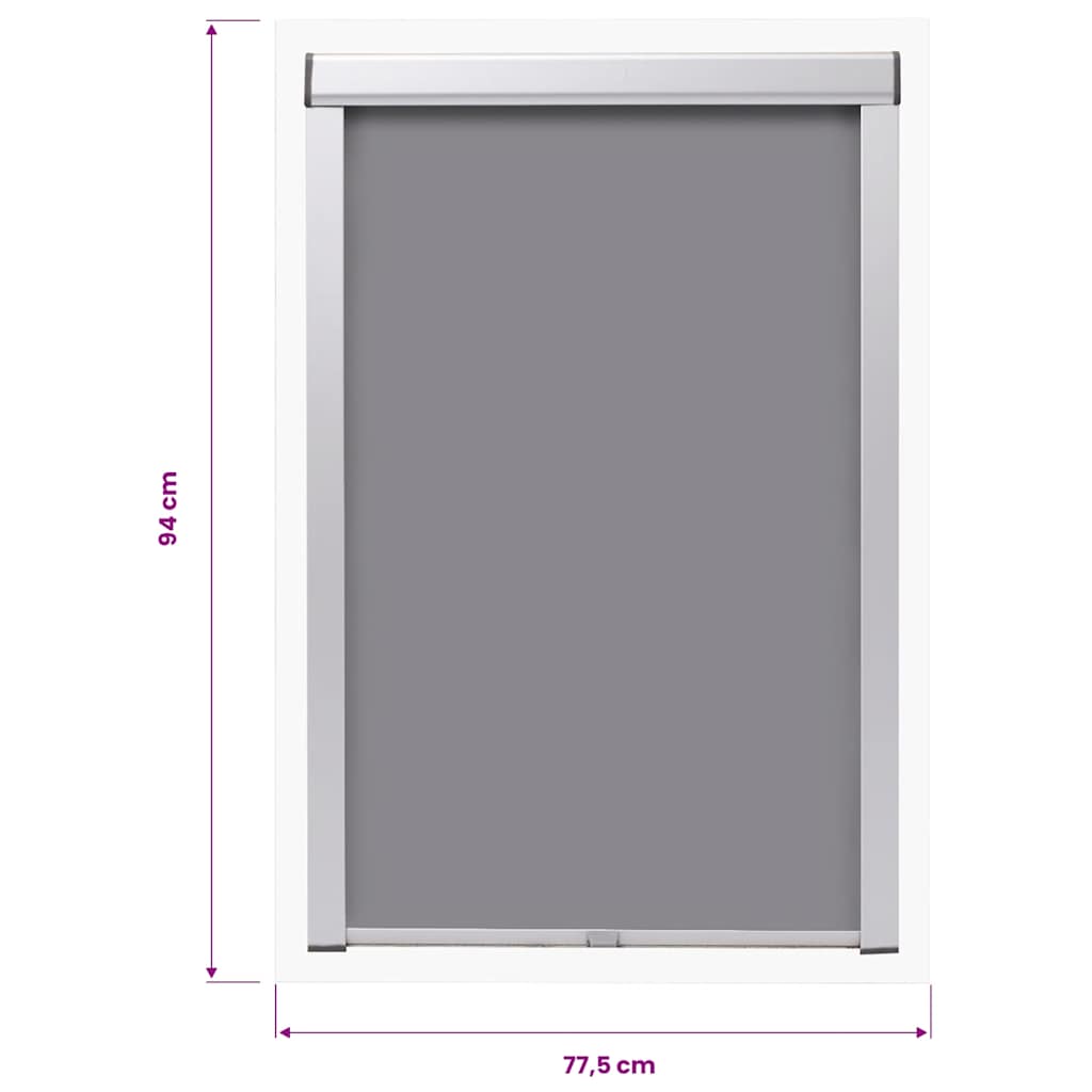 Store occultant gris P06/406