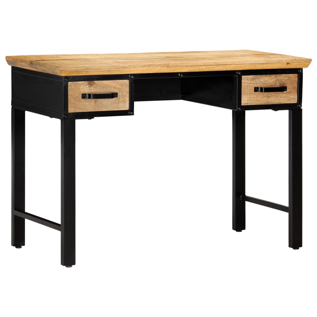 Desk 110 x 50 x 76 cm Solid Mango Wood