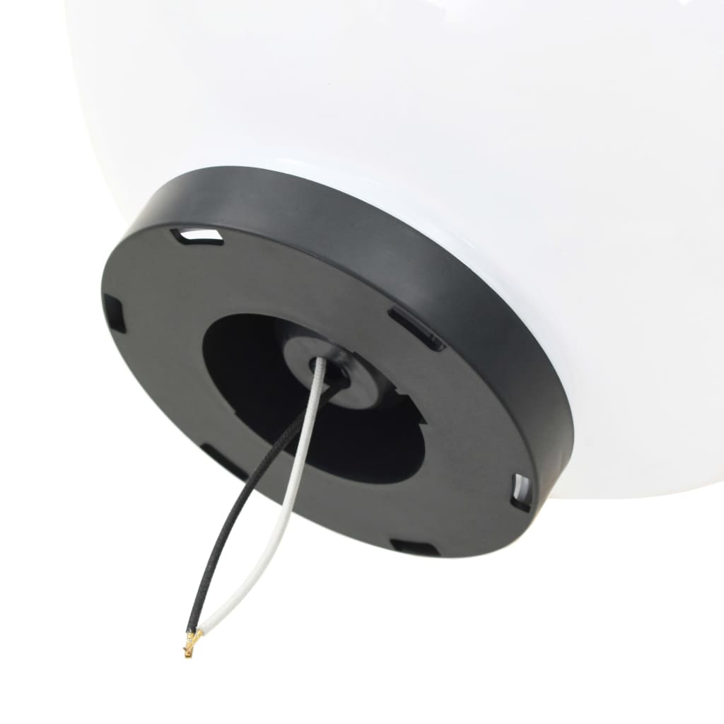 Lampes de jardin LED 4 pièces. Sphériques 30 cm PMMA