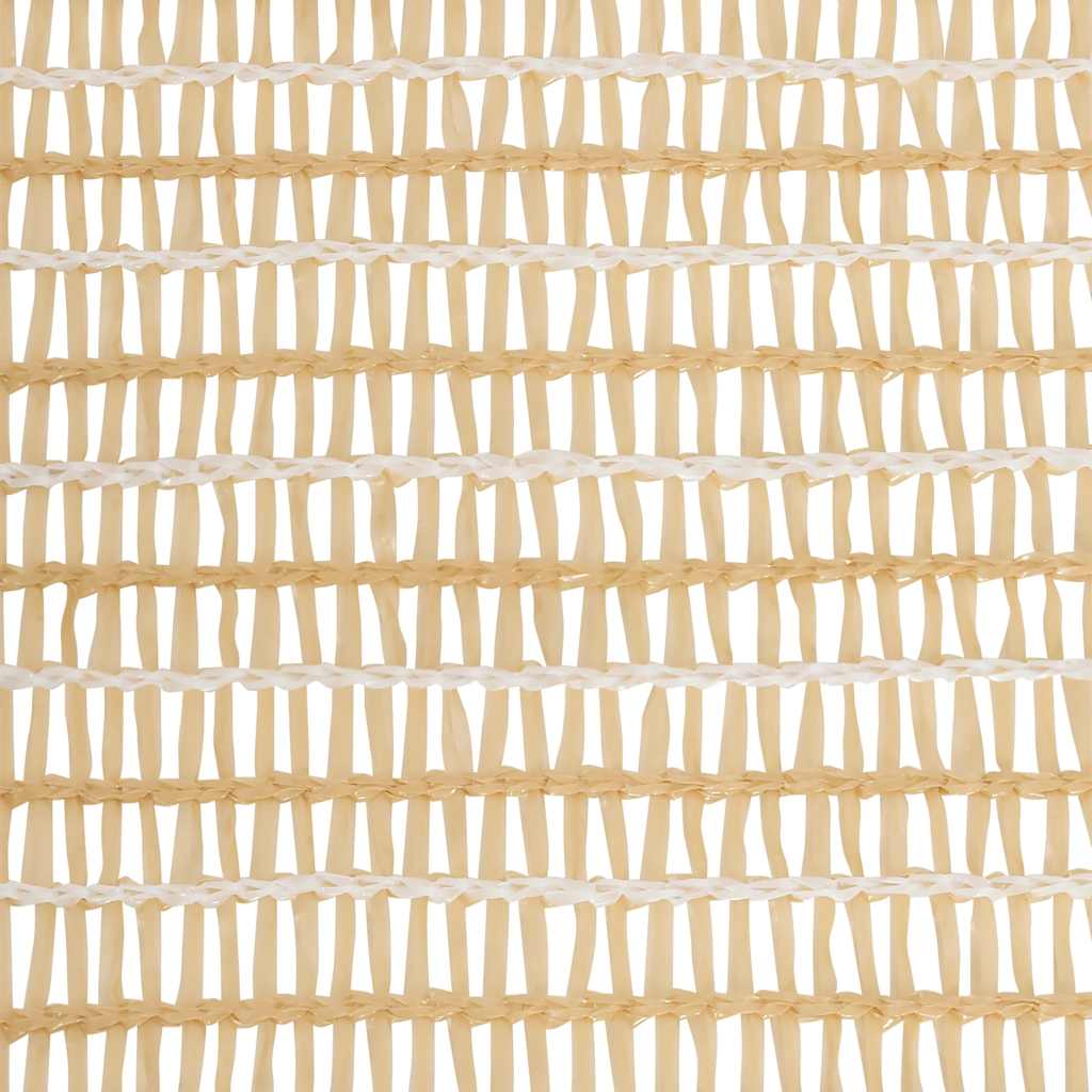 Zaunblende Beige 1x10 m HDPE 195 g/m²