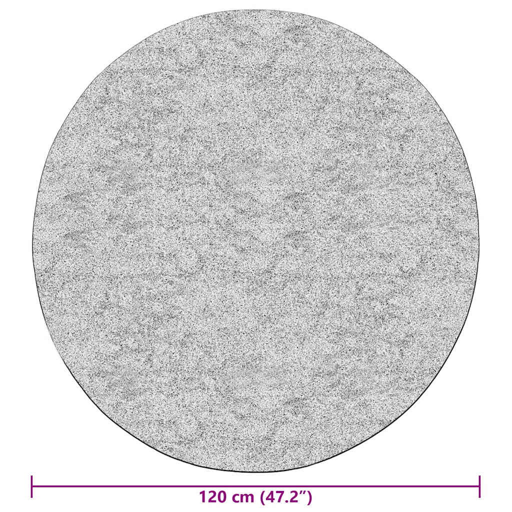 Washable Rug 120 cm Beige Non-Slip