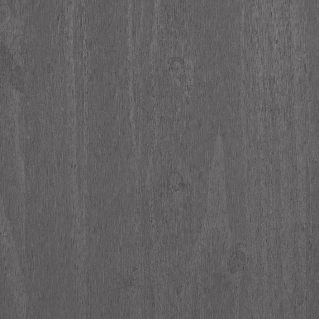 Desk HAMAR Light Grey 110x40x75 cm Solid Pine