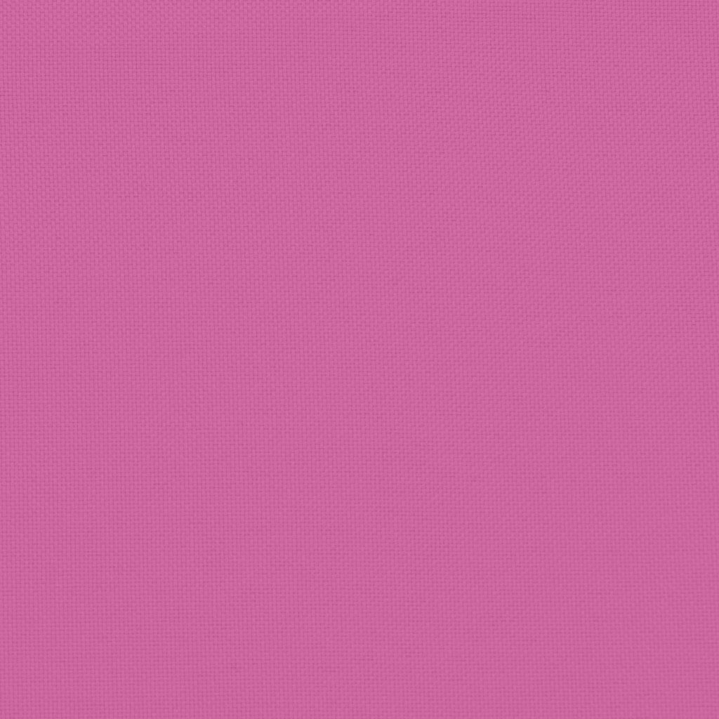 Coussin de banc uni rose 150 x 50 x 3 cm en tissu Oxford
