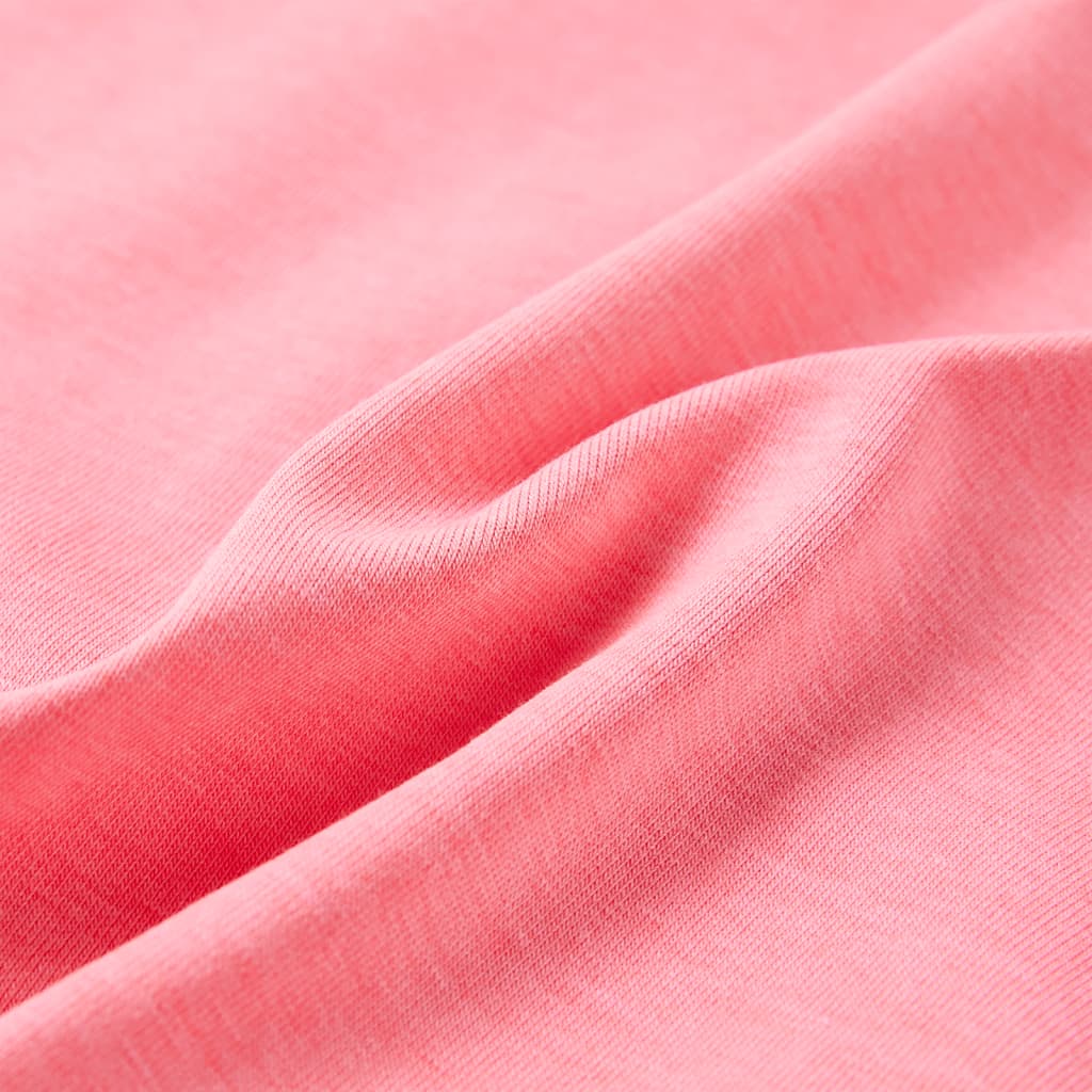 T-shirt enfant rose fluo 104
