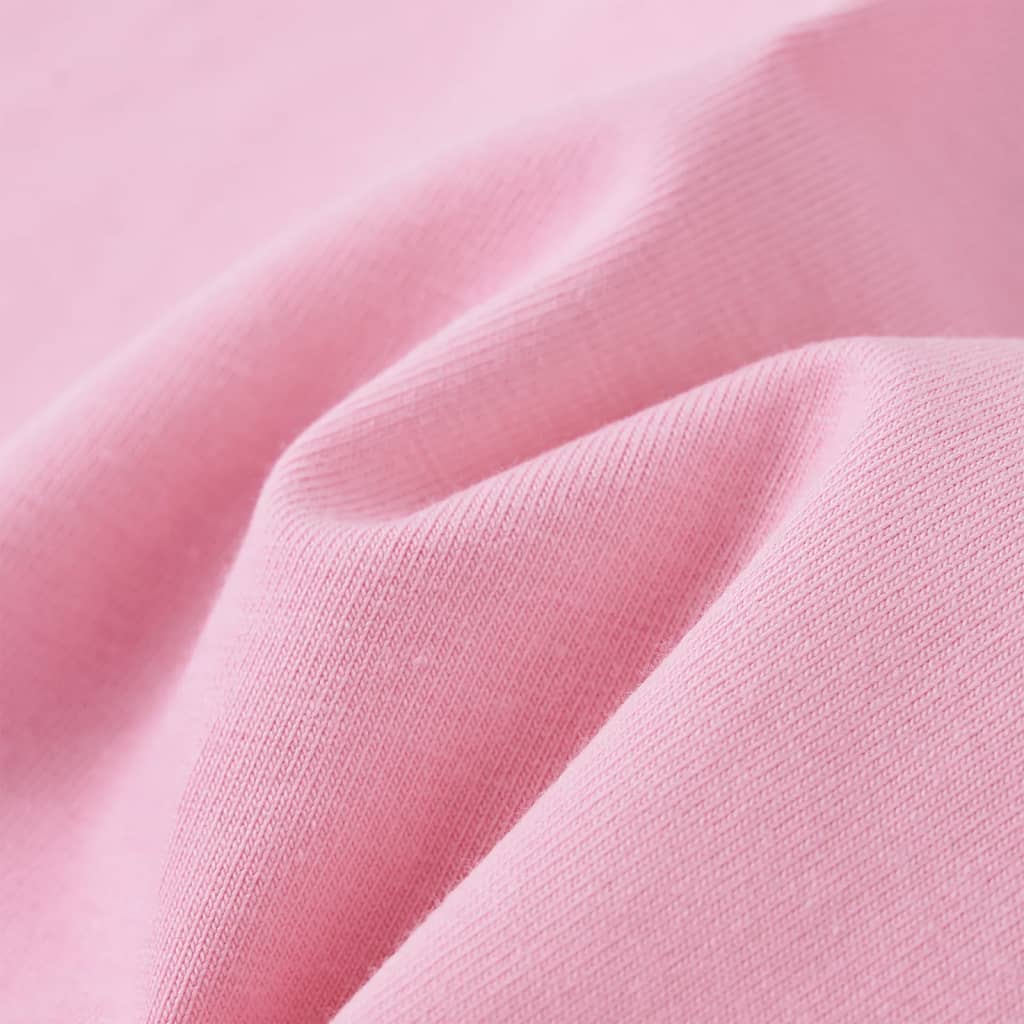 Children's Short Sleeve T-Shirt Light Pink 116