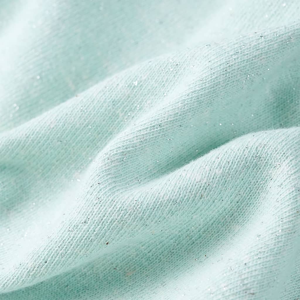 Children's Zip-Up Hoodie Light Mint Green 92