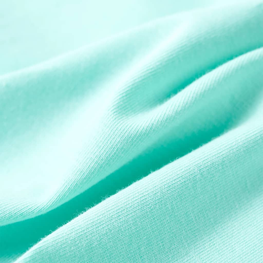 T-shirt enfant vert menthe clair 128