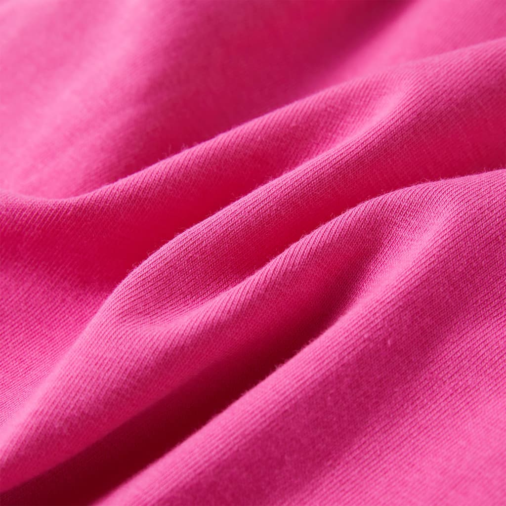 T-shirt enfant rose foncé 140