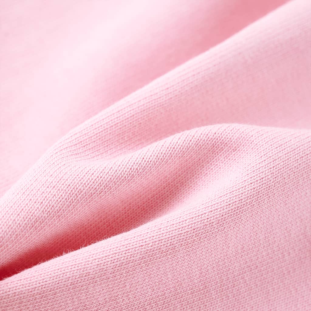 Kids' Zip-Up Hoodie Light Pink 104