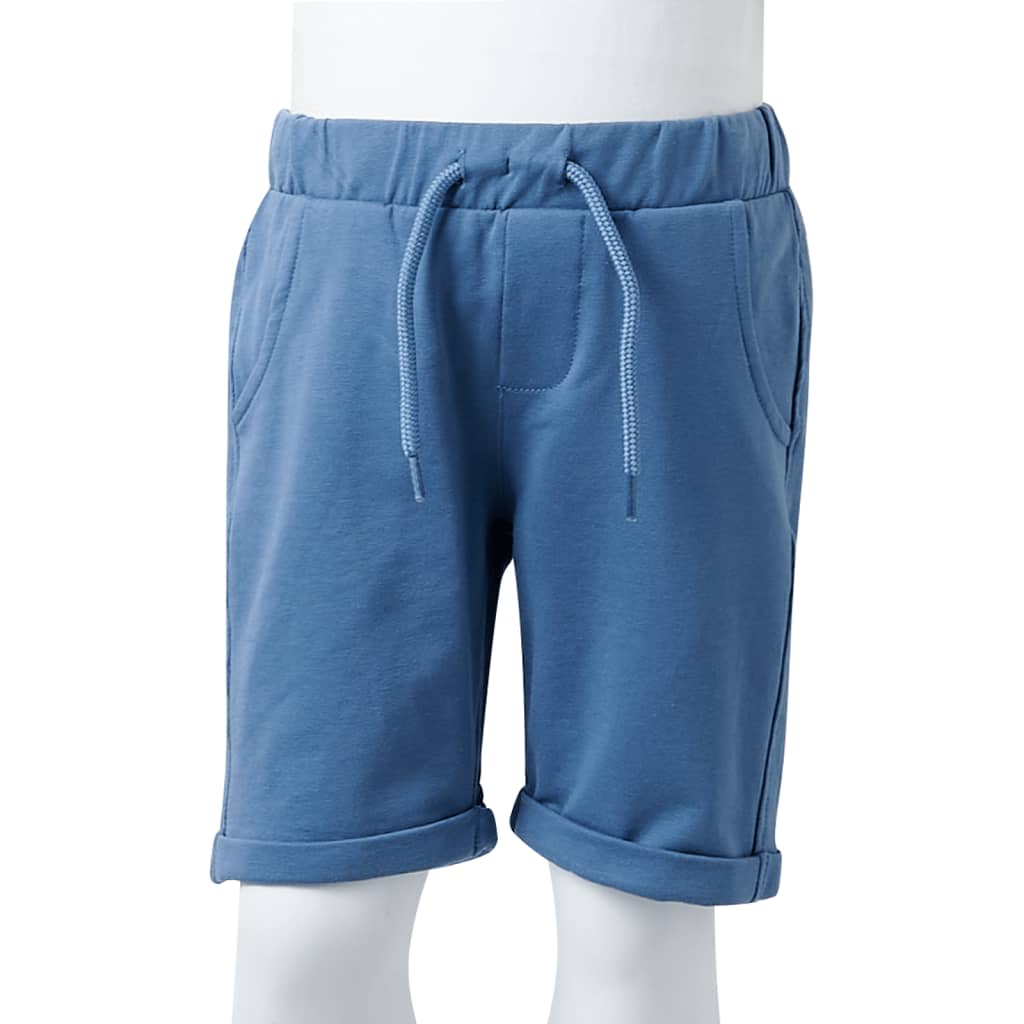 Shorts enfant avec cordon de serrage Bleu marine 92