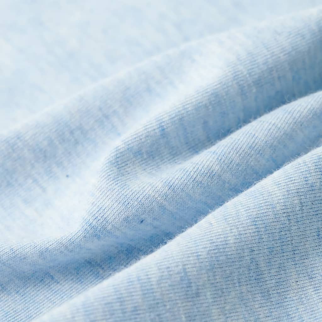 Kids' Tank Top Light Blue Mélange 128
