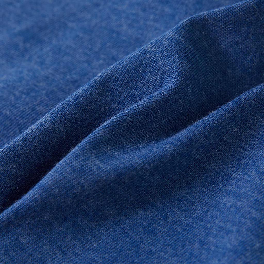 Débardeur enfant bleu marine chiné 116
