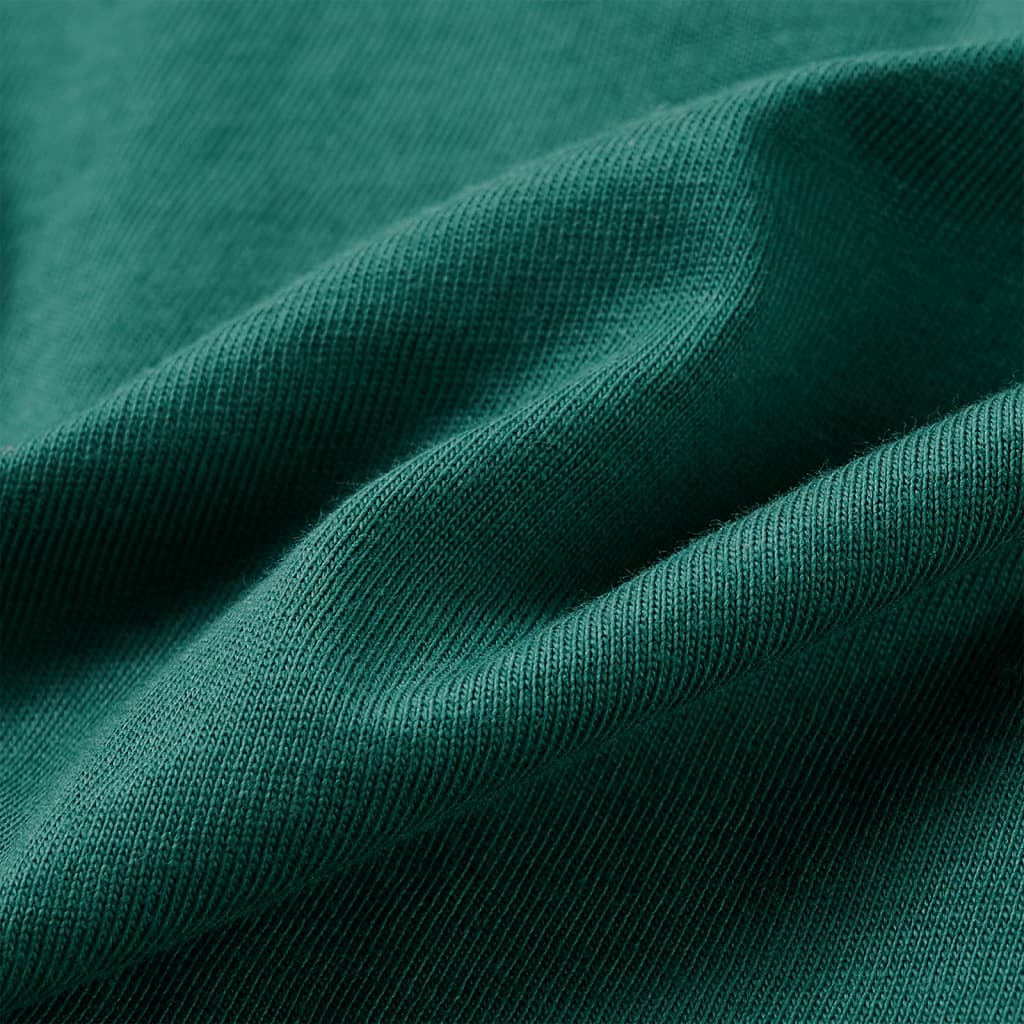 T-shirt à manches longues enfant vert 128