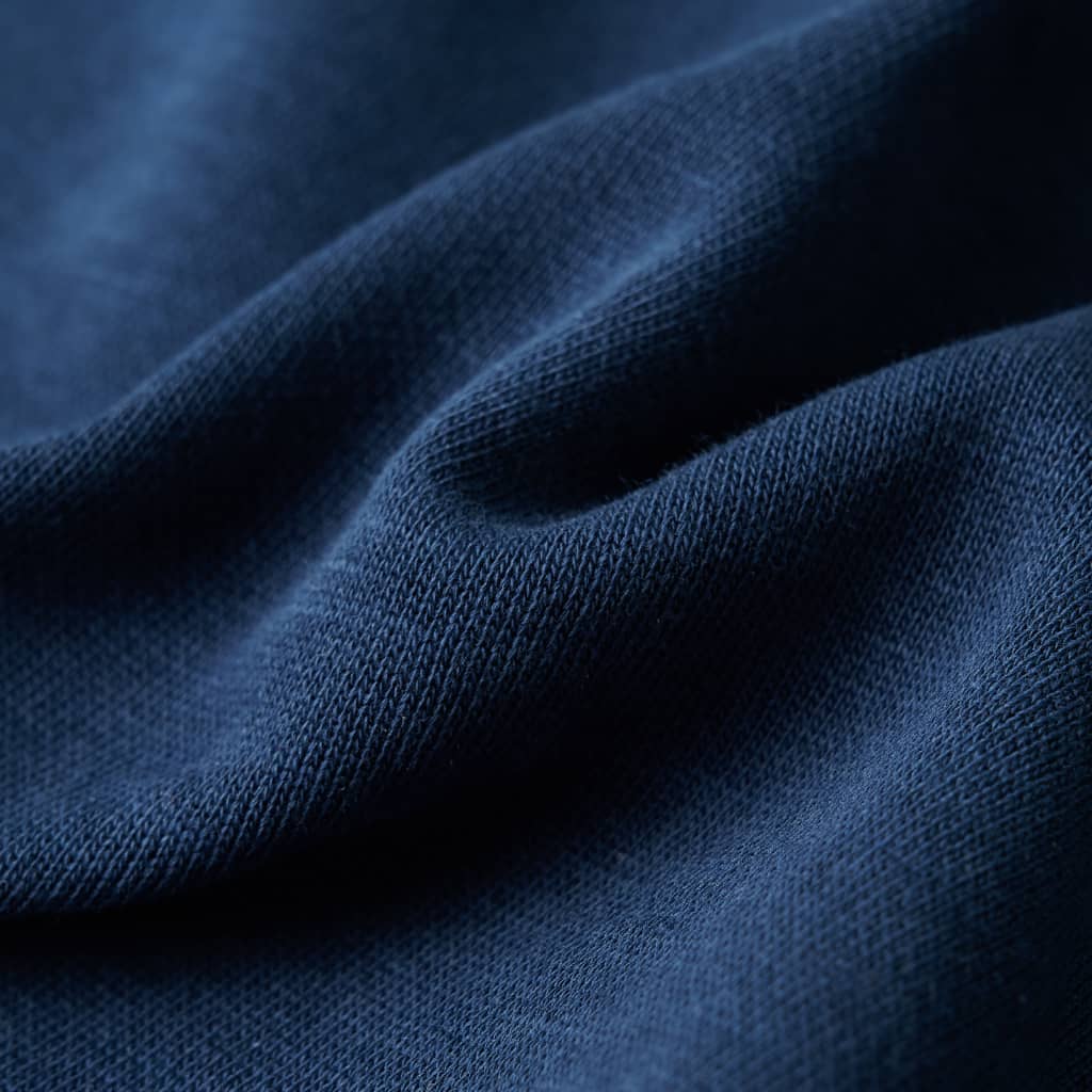 Sweatshirt enfant bleu indigo 104