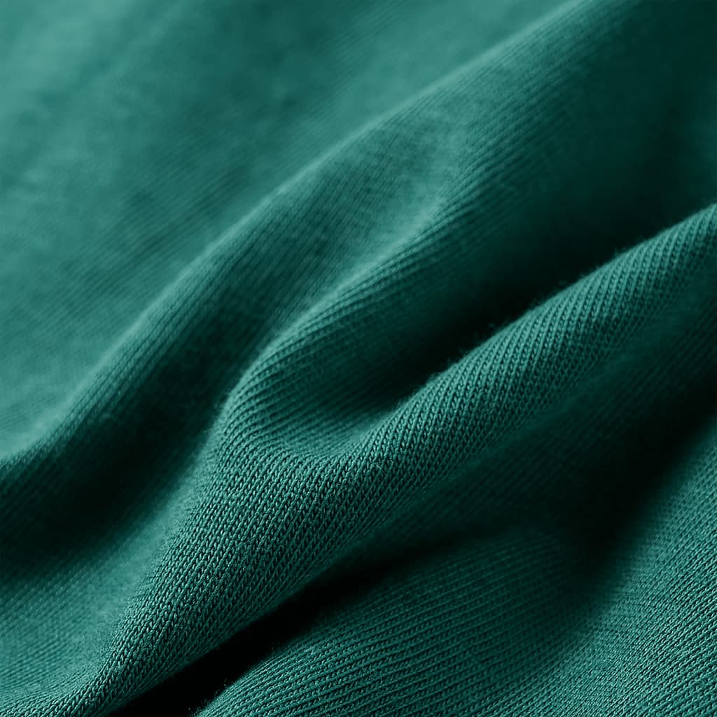 T-shirt à manches longues enfant vert 128