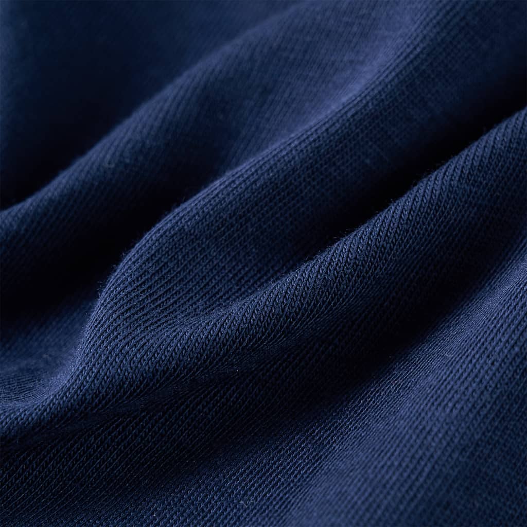 Kids' Long-Sleeved Shirt Navy Blue 92
