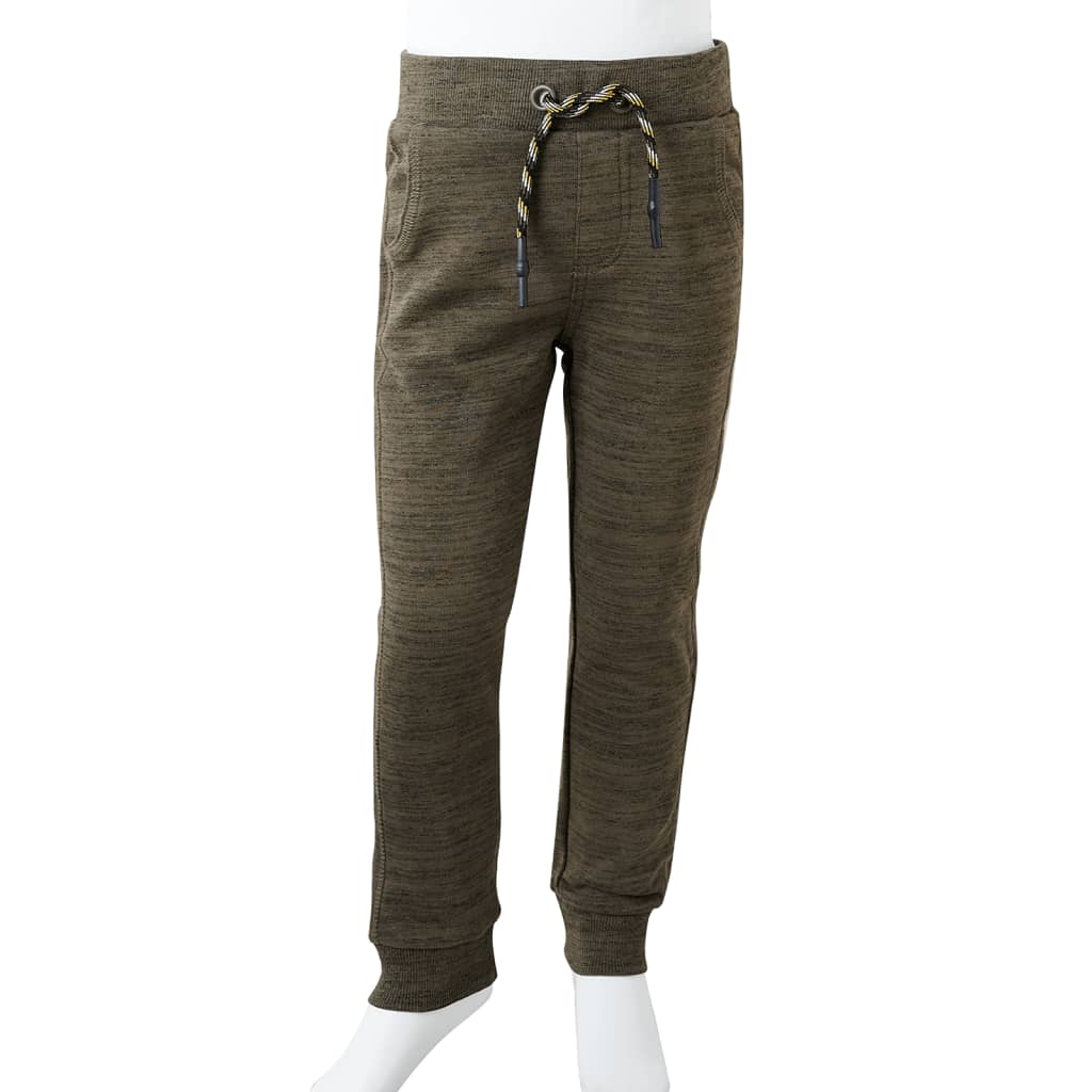 Kids' Training Pants Dark Khaki Melange 104