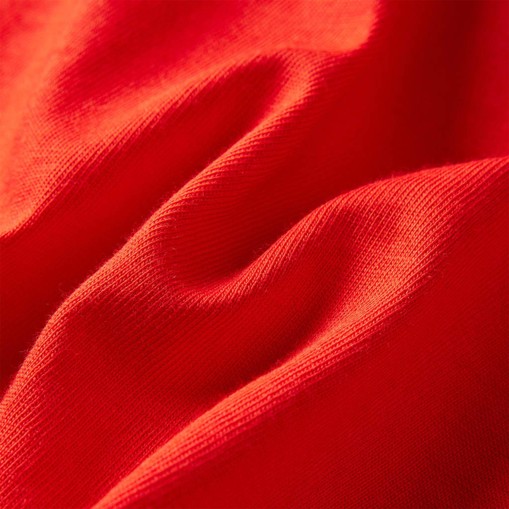 Kids' Long-Sleeve Shirt Red 104