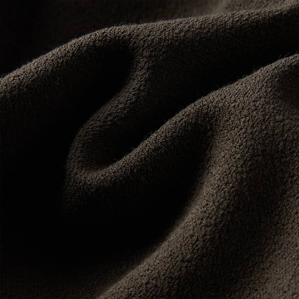 Kids' Sweatshirt Dark Khaki and Camel Brown 140