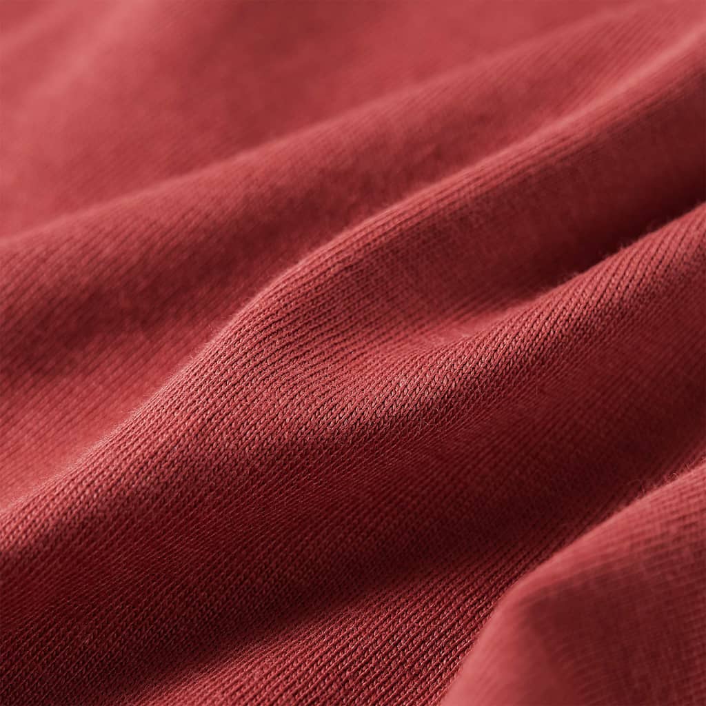 T-shirt manches longues enfant Rouge foncé 116