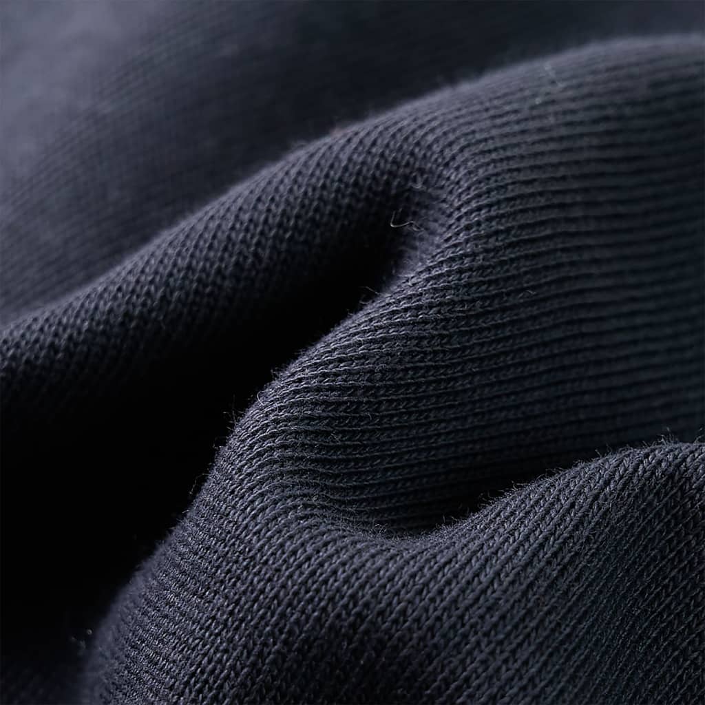 Sweat à capuche zippé enfant anthracite cognac 92