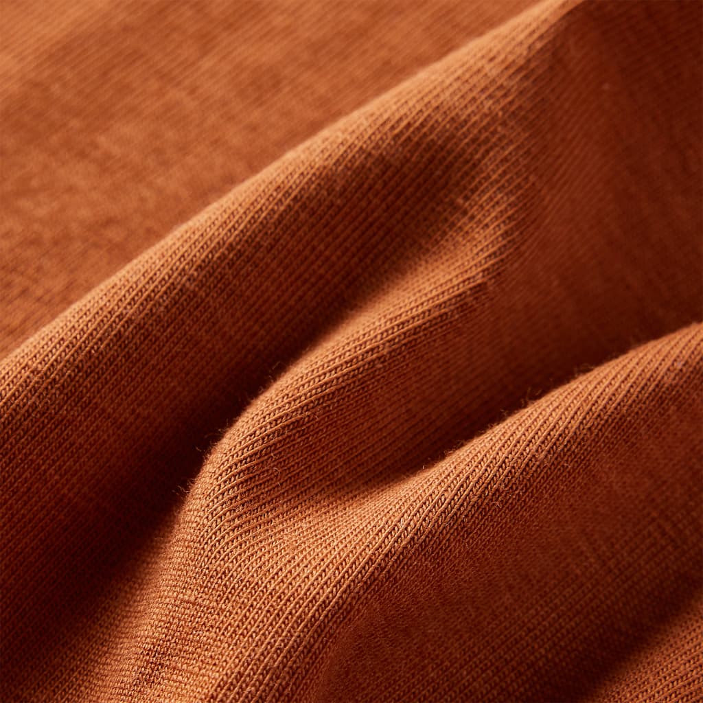 T-shirt manches longues enfant Cognac 140