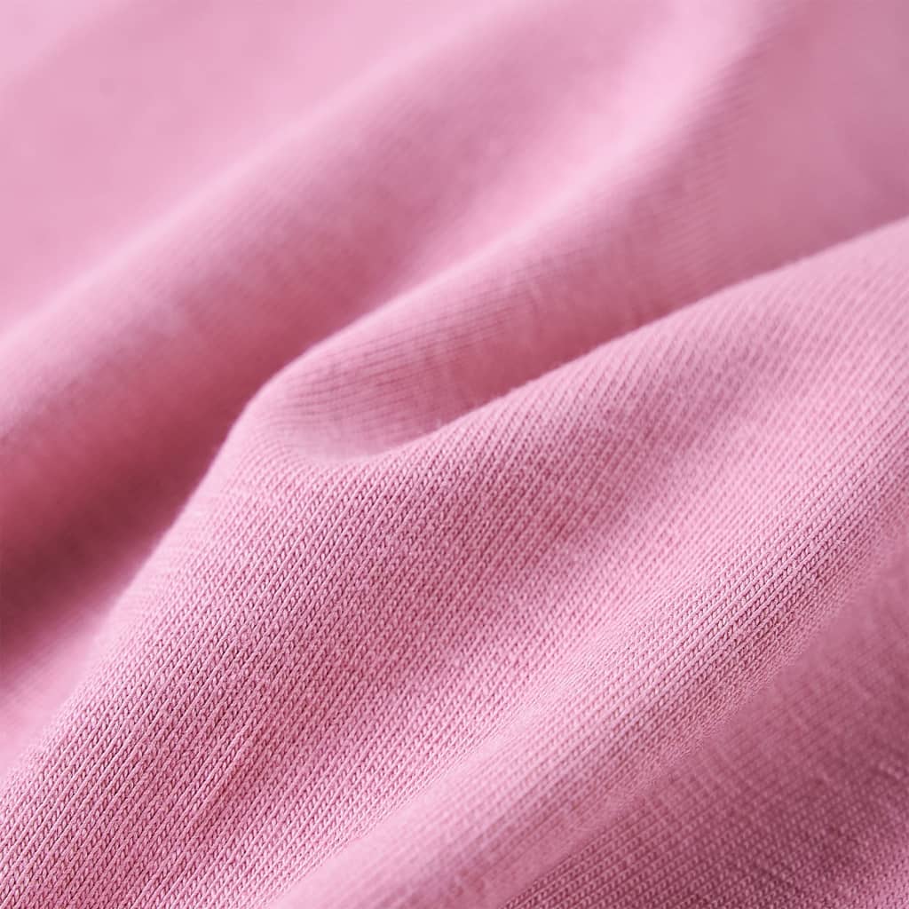 Kids' Long-Sleeve Shirt Dark Pink 92