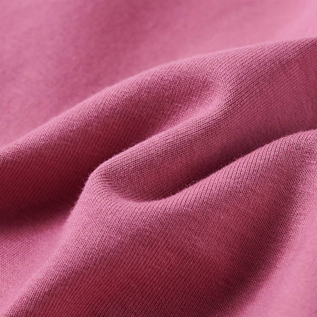 Sweat-shirt enfant rose framboise 116