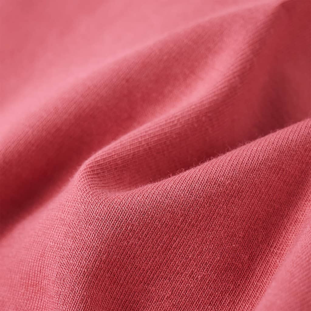 T-shirt manches longues enfant Rose vieilli 128