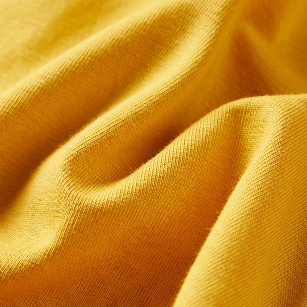 Children's Long-Sleeved Shirt Ochre 116