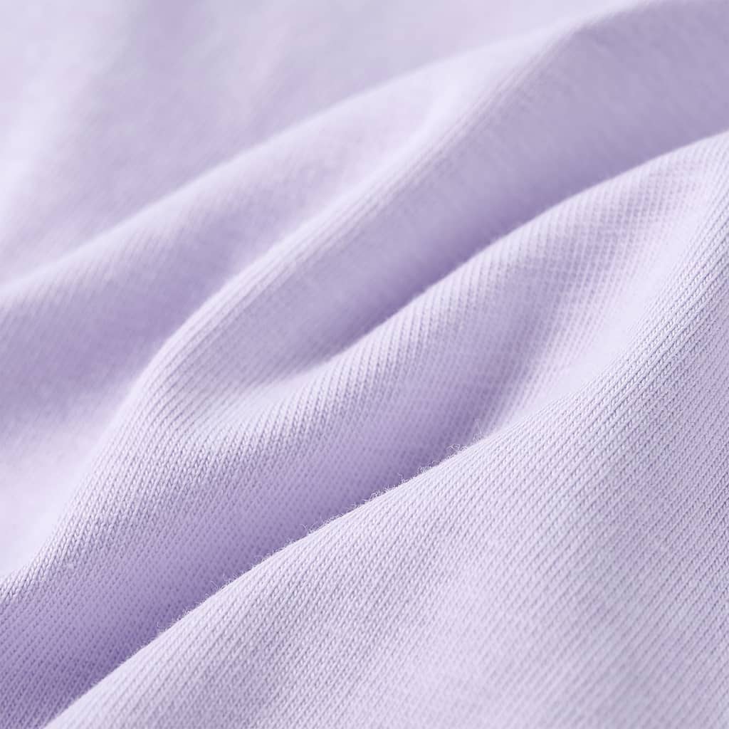 Kids' Long-Sleeve Shirt Light Purple 140