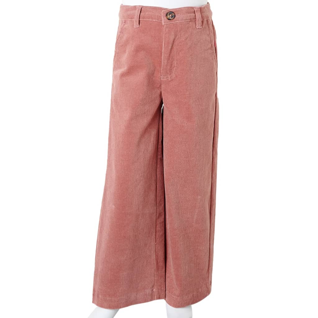 Children's Corduroy Trousers Old Rose 116