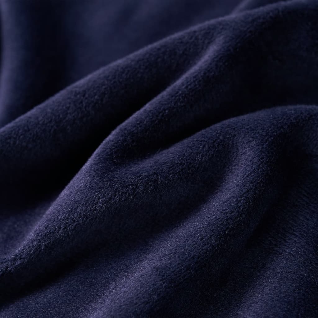 Kinder-Kapuzenjacke Marineblau 92