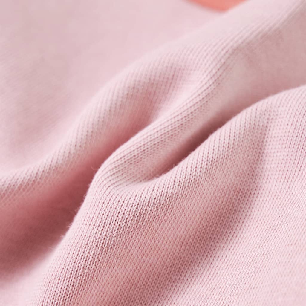 Kids' Colourblock Sweatshirt Pink 128