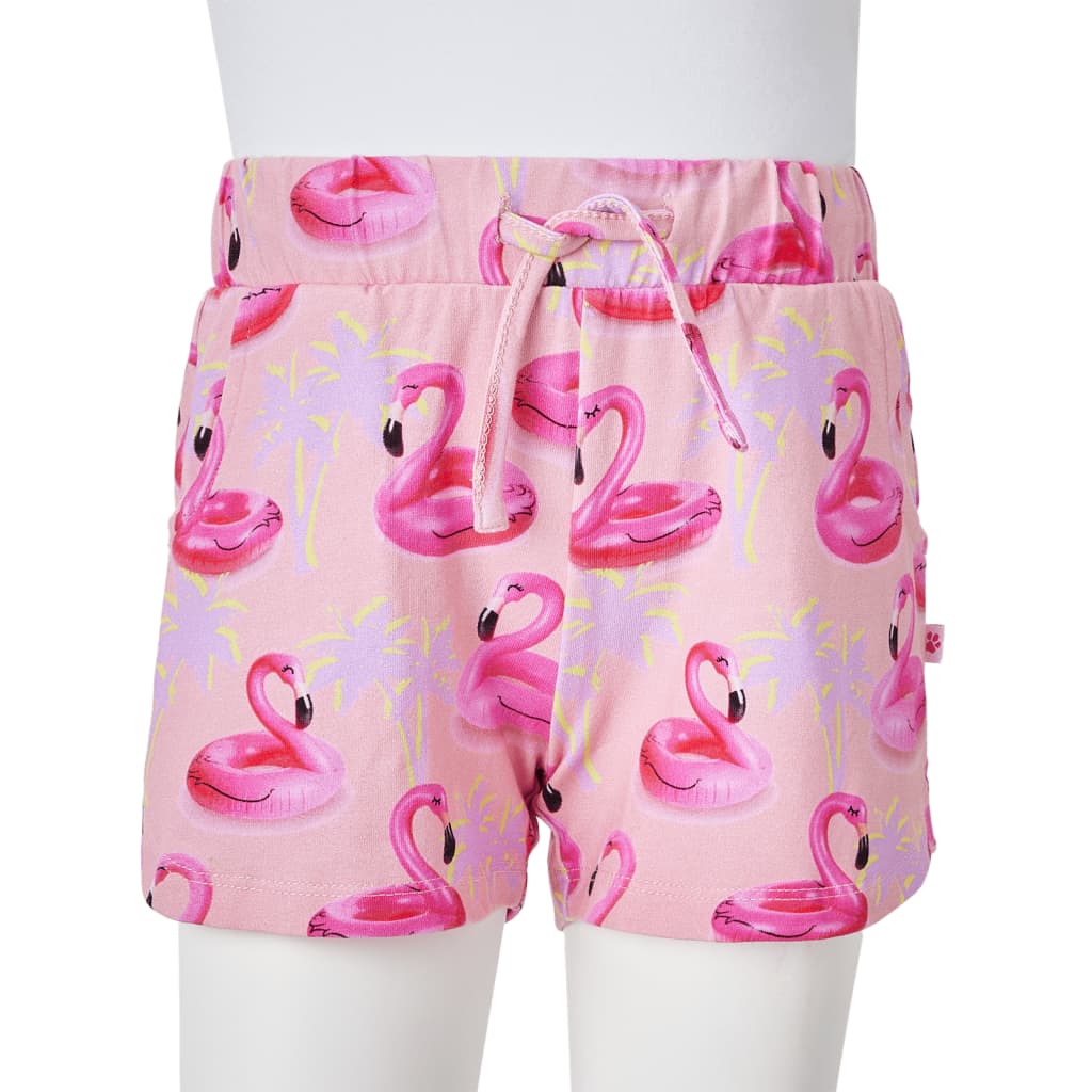 Short enfant avec cordon de serrage Rose clair 92