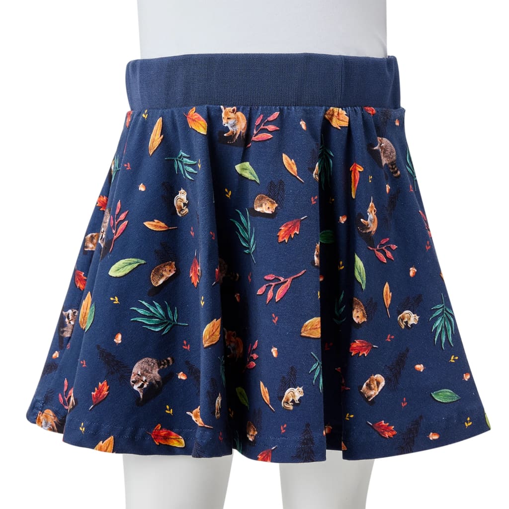 Jupe enfant bleu marine 104