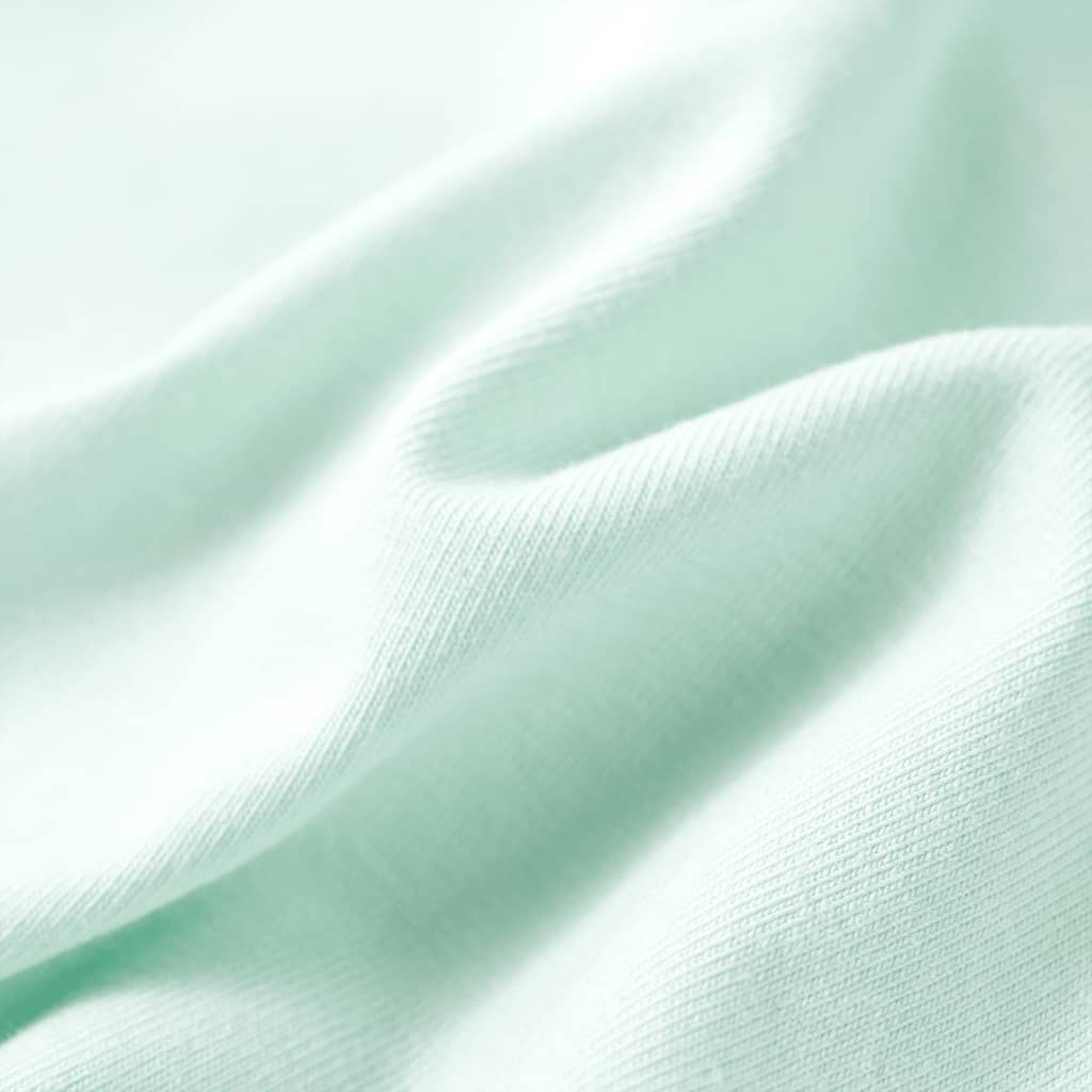 T-shirt enfant vert menthe clair 116