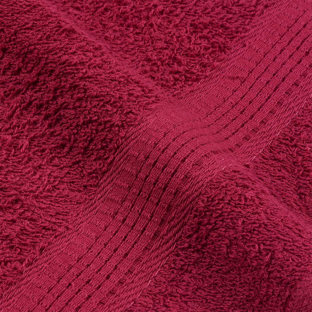 Gästetücher FROGN 2 Stk. Bordeaux 30x50 cm 360 g/m²